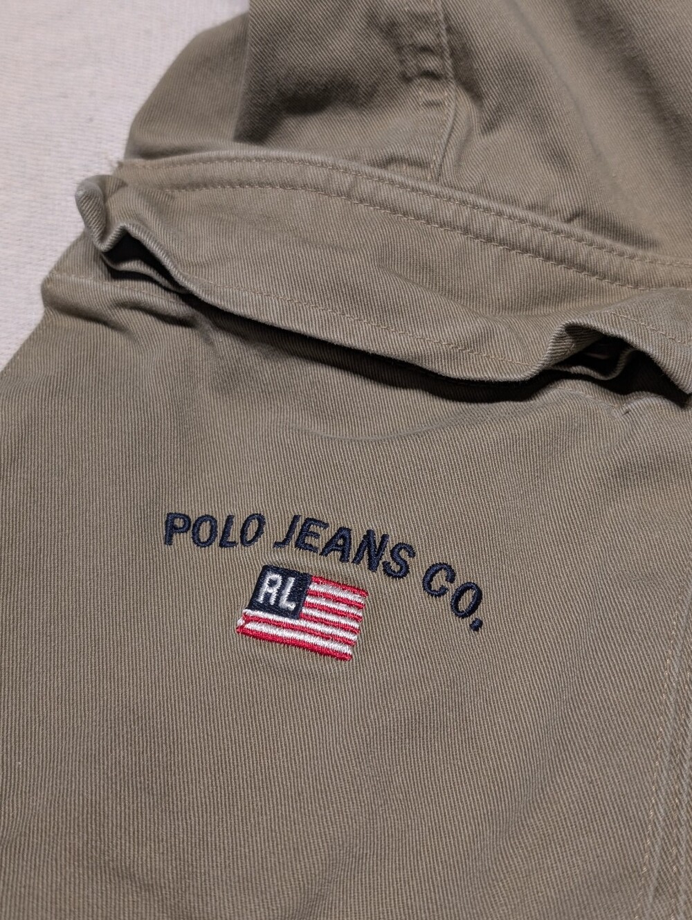 Vintage Polo Jeans Cargo pants mens 28 30 - Picture 3 of 6